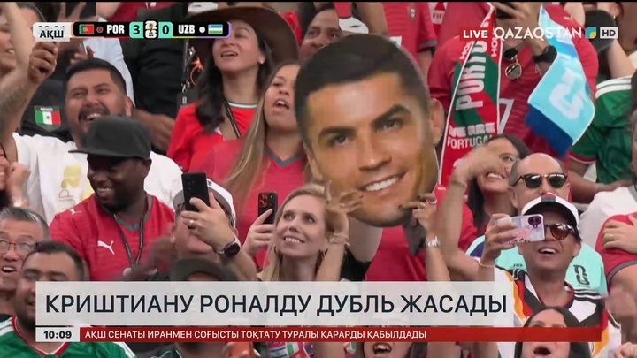 Криштиану Роналду дубль істеді