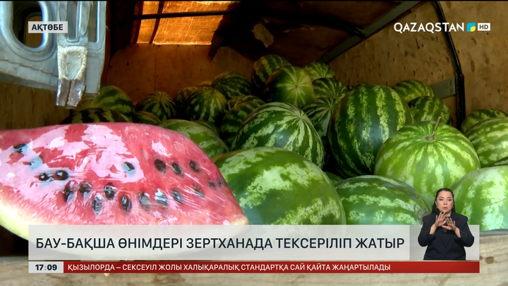 Ақтөбедегі көкөністерден пестицид пен нейтраттардың көптігі анықталған