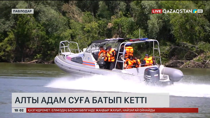 Павлодар облысында жазғы маусым басталғалы бері 6 адам суға батып кетті