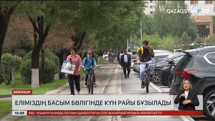 Еліміздің басым бөлігінде күн бұзылады