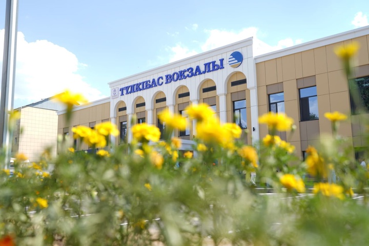 Түркістан облысында жаңа «Түлкібас» теміржол вокзалы пайдалануға берілді