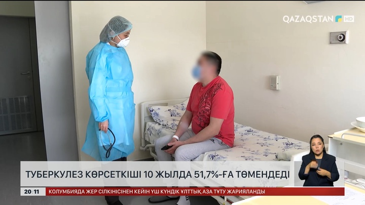  Елімізде туберкулез көрсеткіші 10 жылда 51,7%-ға төмендеді