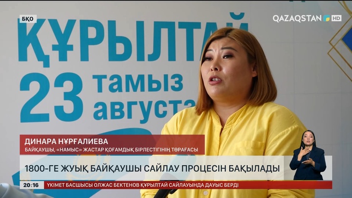 1800-ге жуық байқаушы сайлау процесін бақылады
