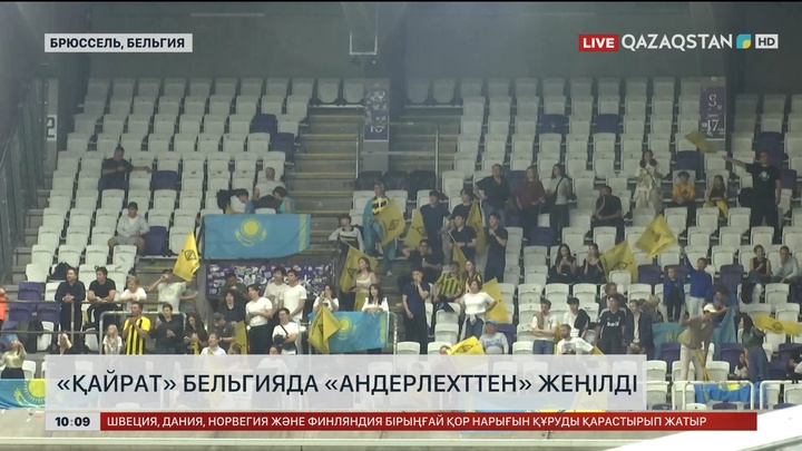 «Қайрат» Бельгияда «Андерлехттен» жеңілді