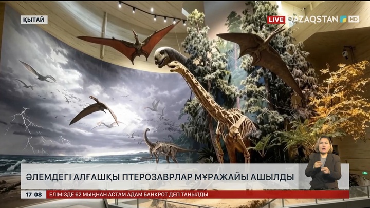 Шыңжаңда птерозаврлар мұражайы ашылды