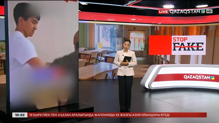 Мектепте самокат тепкен оқушы: Желіде тараған видеоның қазақстанға қатысы жоқ