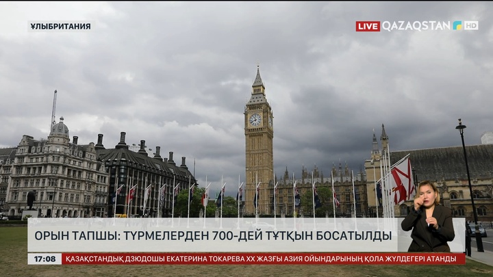 Ұлыбритания түрмелерінен 700-дей тұтқын ерте босатылды