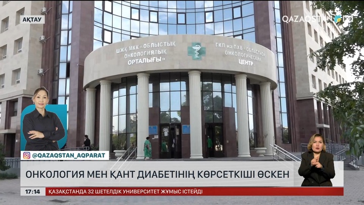 Маңғыстауда онкология мен қант диабетінің көрсеткіші өскен