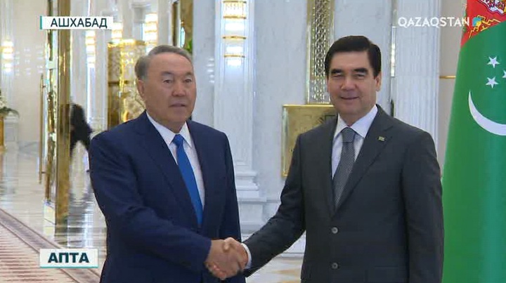 Нұрсұлтан Назарбаев Түркіменстан президенті Гурбангулы Бердімұхаметовпен кездесті