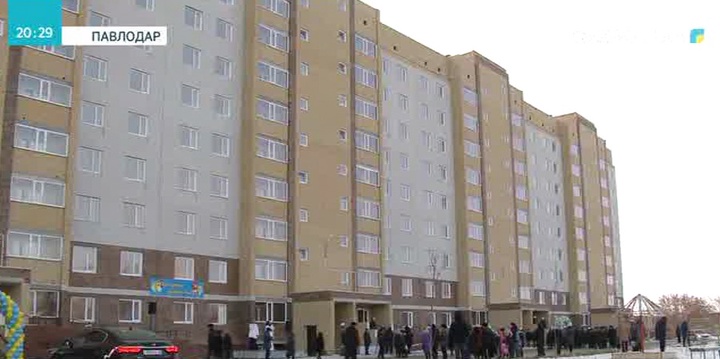 Павлодарда  200-ге тарта отбасы баспаналы болды