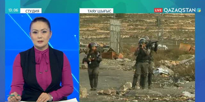 Палестина жастары Израиль сарбаздарымен қақтығысты