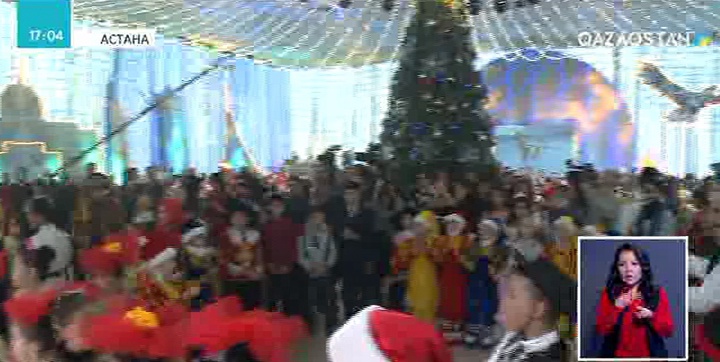 Елордадағы Оқушылар сарайында Президент шыршасы өтті