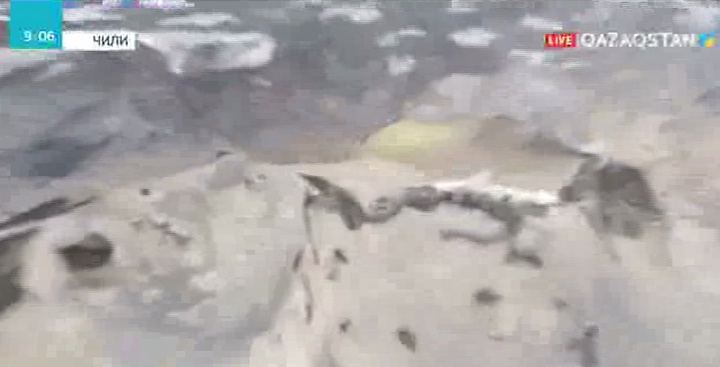 Чилиде тұрғындарға жанартаудан қауіп төніп тұр