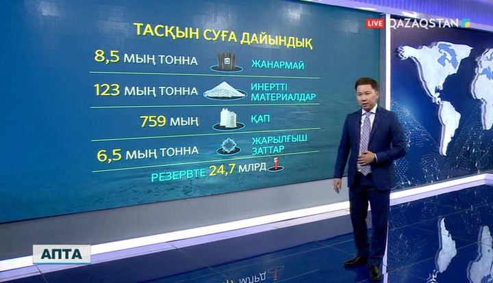 Ішкі істер министрі Қалмұханбет Қасымов тасқын суға қарсы құрал-сайманның дайын екенін жеткізді