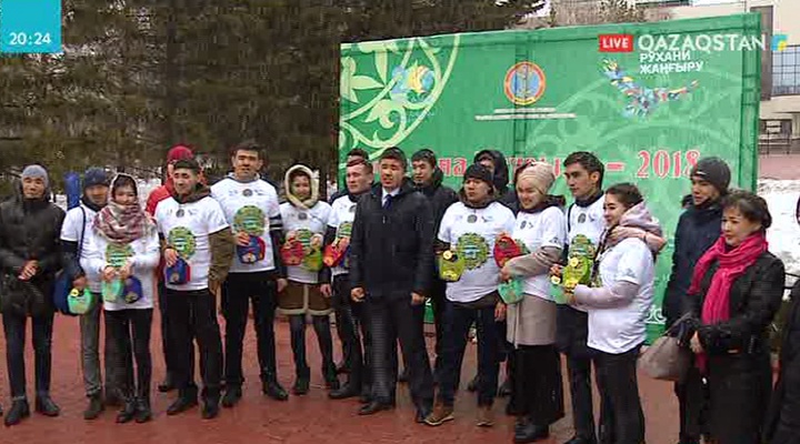 Астаналық жастар Наурыз мерекесін тойлауды бастап кетті