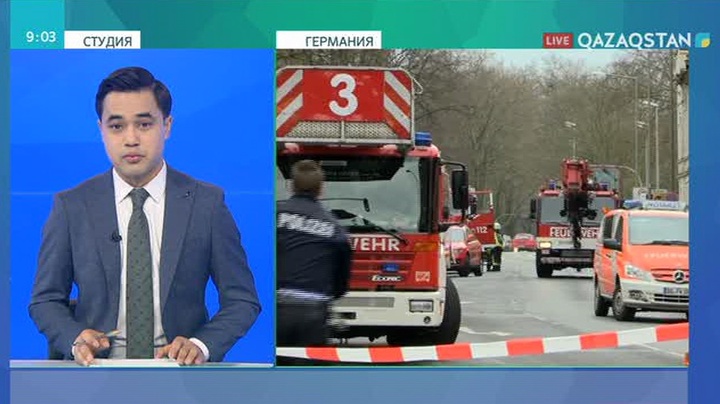 Германияда пойыз апатынан 35 адам жараланды
