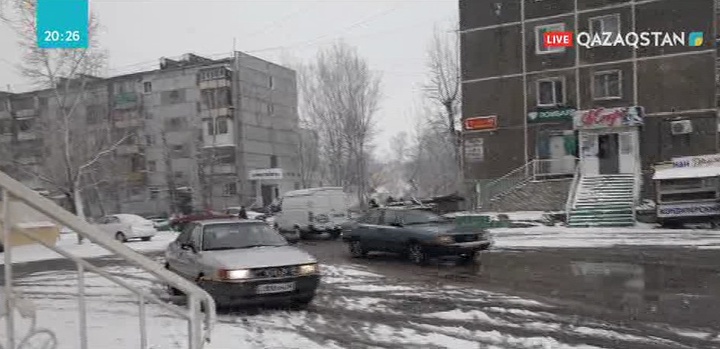 Сәуірде жауған қар астаналықтардың таңғалысын тудырды