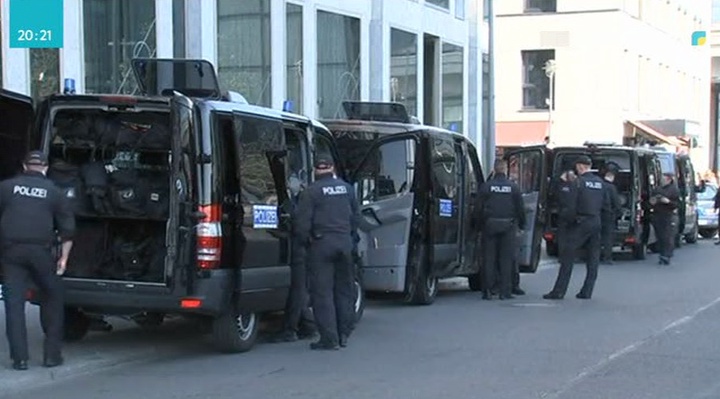 Берлин орталығында бомба залалсыздандырылды