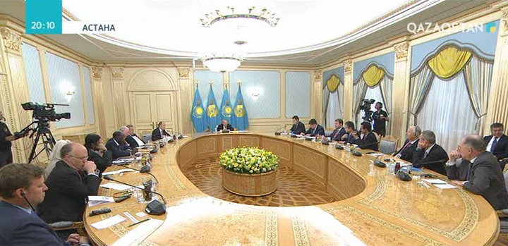 Президент форумның ең беделді қонақтарын арнайы қабылдады