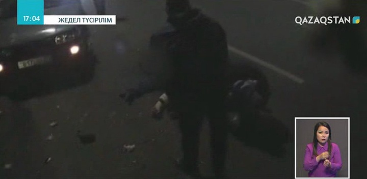 Қарағандыда көлігімен адам қаққан жүргізуші оқиға орнынан ізін жасырмақшы болды