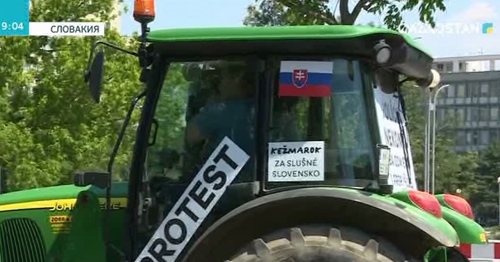 Братиславада фермерлер шерулетті