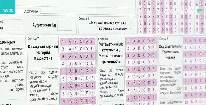 ҰБТ алғашқы нәтижесі шықты