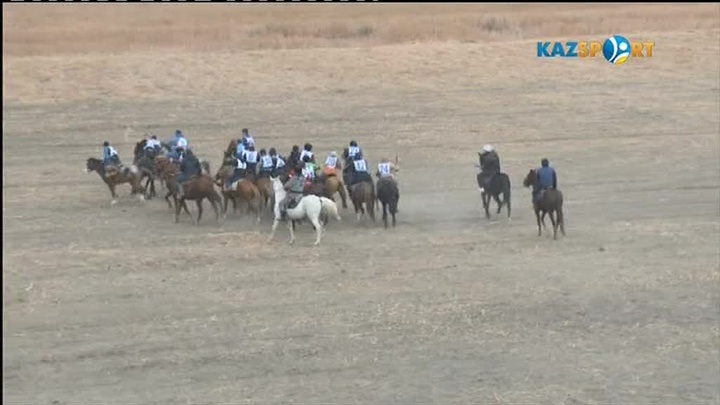 «Kazsport»: Ақ Жайықтағы тұңғыш жаппай көкпар (ВИДЕО)