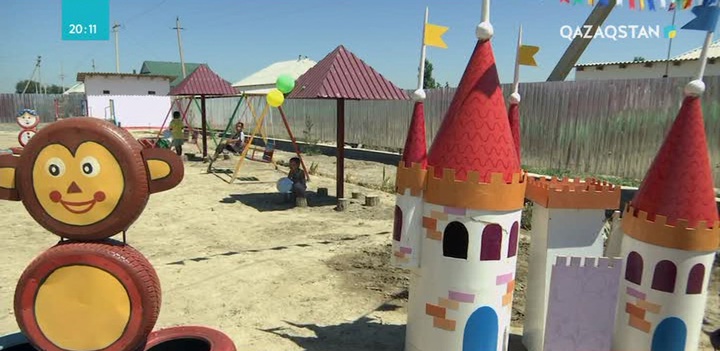 Мақтаарал ауданында балабақша мен оңалту орталығы ашылды