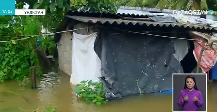 Үндістанның оңтүстігінде су тасқынынан 26 адам қаза тапты