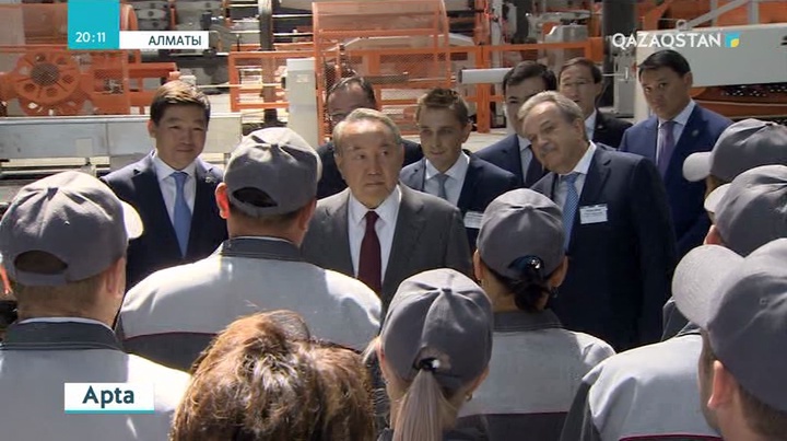 Алматы қаласының экономикалық-әлеуметтік дамуы Нұрсұлтан Назарбаевтың ұдайы бақылауында