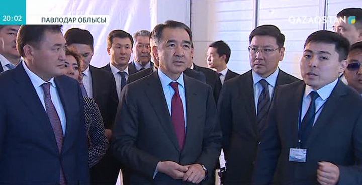 Бүгін Премьер-министр Бақытжан Сағынтаев Павлодар облысына барды