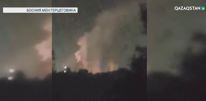 Босния мен Герцеговинадағы мұнай өңдеу зауытында жарылыс болды