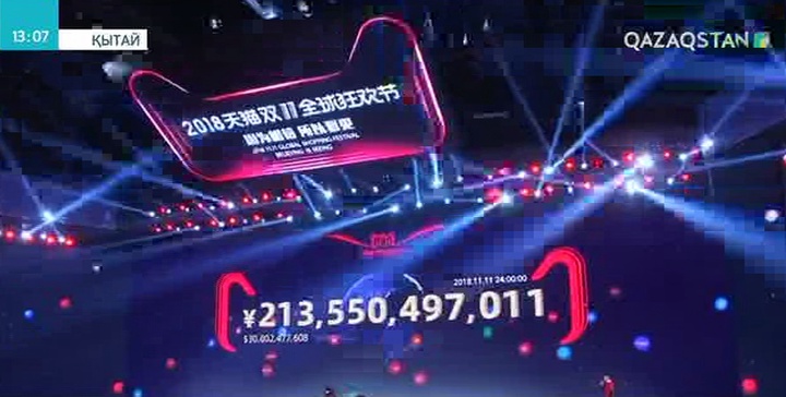 Alibaba компаниясы 85 секунд ішінде 1 млрд доллар пайда тапты