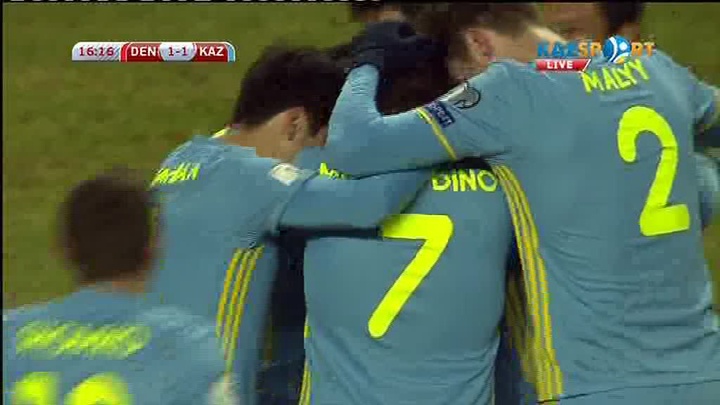 Қазақстан құрамасы есепті теңестірді 1:1 (ВИДЕО)