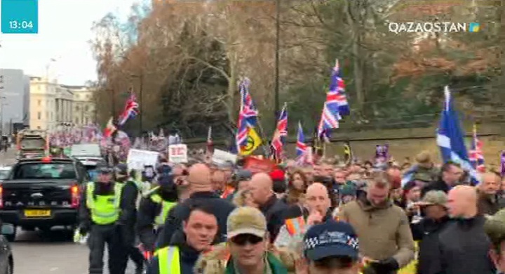 Лондонда «Брекситті» жақтаушылар шерулетті