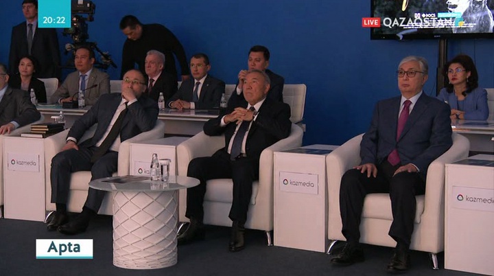 Мемлекет басшысы «Equus: жылқының тарихы» деректі фильмінің екінші бөлімінің тұсаукесеріне қатысты