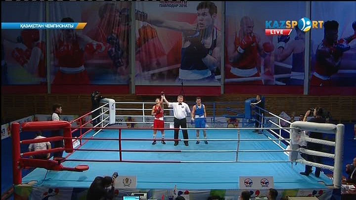 Бокстан Қазақстан чемпионаты: 18 жастағы Серік Теміржанов (60 кг) қарсыласын айқын басымдылықпен ұтты (ВИДЕО)