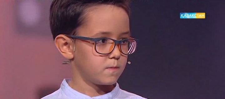 9 жасар математик Бахтияр Байбосынов «Таңшолпанда» қонақта (ВИДЕО)