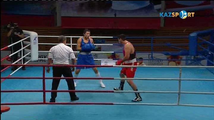 Бокстан Қазақстан чемпионатының 4-ші күні. +91 кг салмақтағы боксшылардың жекпе-жектері (ВИДЕО)