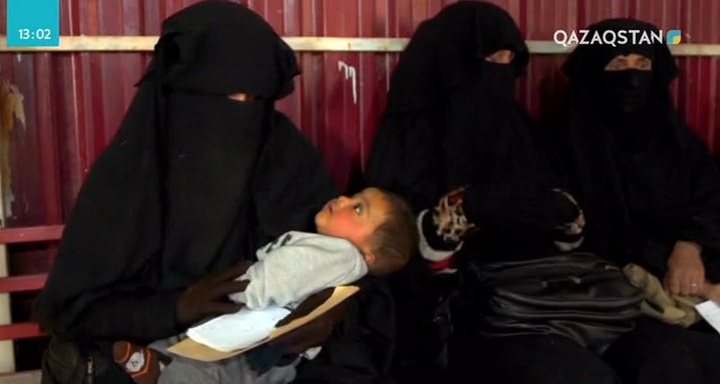 Сириядағы әскери лагерьде 2500 шетелдік бала тұрып жатыр