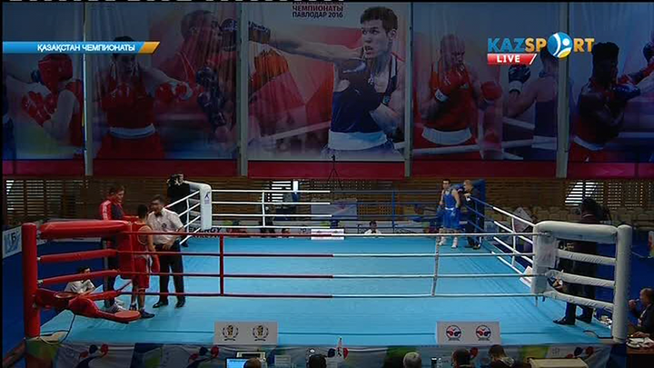 Бокстан Қазақстан чемпионаты: 52 кг. салмақта ақтық сынға Әнуар Мұзапаров пен Азамат Исақұлов жолдама алды (ВИДЕО)