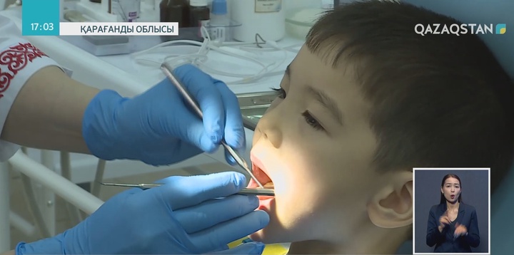 Жезқазғанда көпбалалы аналарға тегін қызмет көрсететін тіс емханасы ашылды
