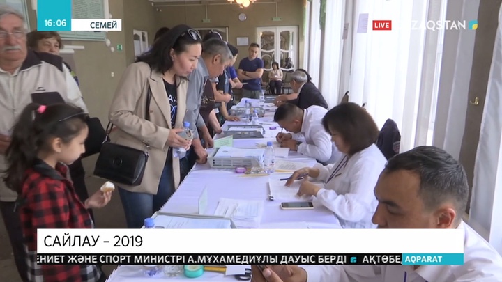 Семейде қазір сайлау науқаны ойдағыдай жүріп жатыр