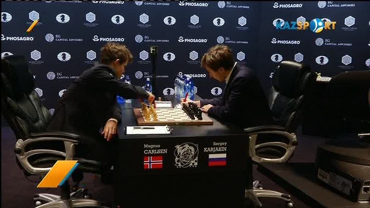 «Kazsport»: Шахматтан Әлем чемпионы тай-брейкте анықталуы мүмкін (ВИДЕО)
