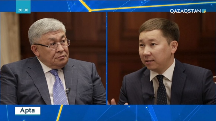 Қырымбек Көшербаев «Апта» бағдарламасында қонақта болды