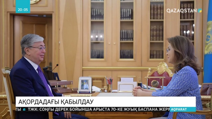 Мемлекет басшысы  Парламент Сенатының төрағасы Дариға Назарбаеваны қабылдады