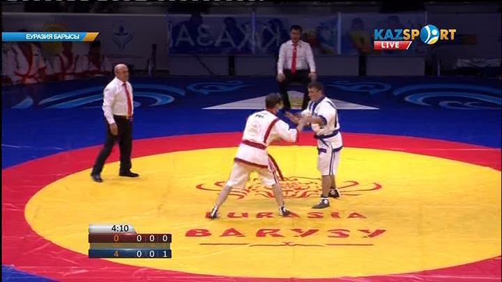 Еуразия Барысы - 2016: Дәулет Пахриддинов (82 кг) өз жеңісімен Қазақстан құрамасын келесі кезеңге шығарды (ВИДЕО)