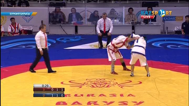 Еуразия Барысы - 2016: моңғол палуаны есеп айырымын қысқартты (ВИДЕО)