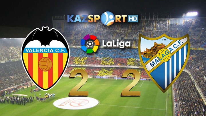 «Валенсия» өз алаңында «Малаганы» жеңе алмады