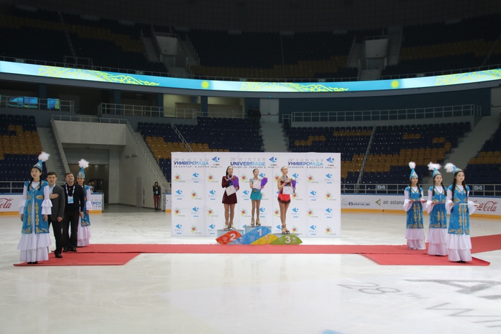 Элизабет Тұрсынбаева мәнерлеп сырғанаудан Қазақстан чемпионатын жеңіп алды 